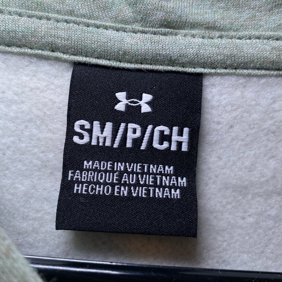 Under Armour Green Hoodie Small - Picture 4 of 4